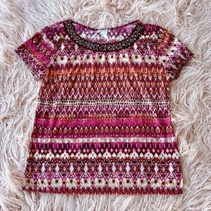 Y2K Embellished Blouse